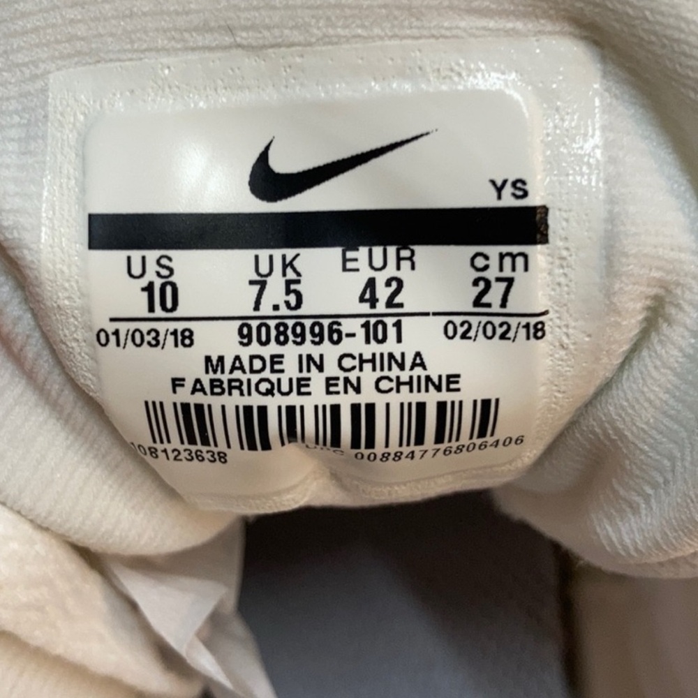 Nike Women's Gray and Pink Sneakers (Size 10) - Picture 8 of 8